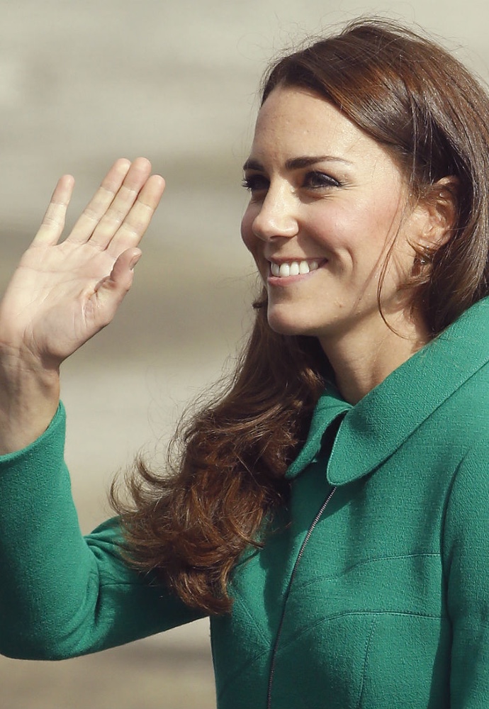 Kate Middleton in verde: un look…royal green